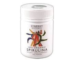Buy Synergy Natural Organic Spirulina Powder Australia | 100gm, 200gm, 500gm, 1kg