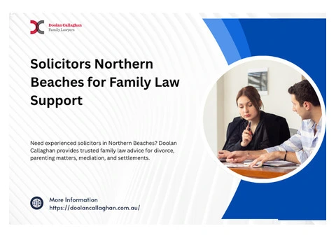 Solicitors Northern Beaches for Family Law Support