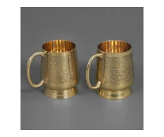 Handmade Brass Engraved Mule Mug – Order Yours with Text Engraving