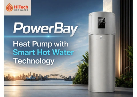 PowerBay Heat Pump with Smart Hot Water Technology