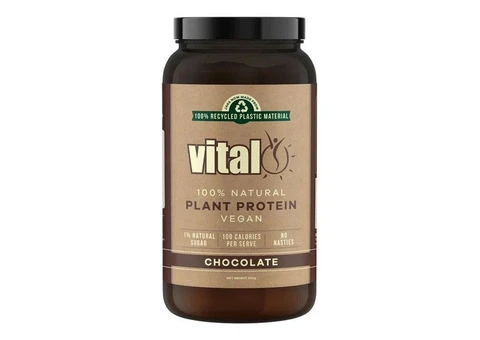 Buy Vital Plant Protein Powder Chocolate Australia | 500 gm & 1 kg