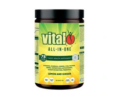 Buy Vital Greens All-In-One Powder Lemon and Ginger Australia | 120 gm & 300 gm