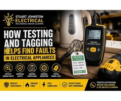 How Testing and Tagging Finds Faults in Electrical Appliances