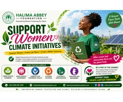 Support Women Climate Initiatives – Empower Women, Protect the Planet