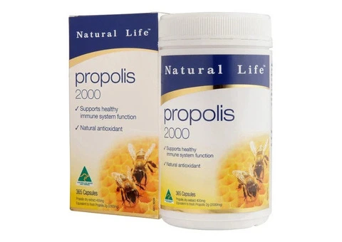 Buy Natural Life Propolis 2000 mg 365 Capsules Australia
