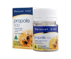 Buy Natural Life Propolis 500 mg Australia | 60 & 365 Capsules