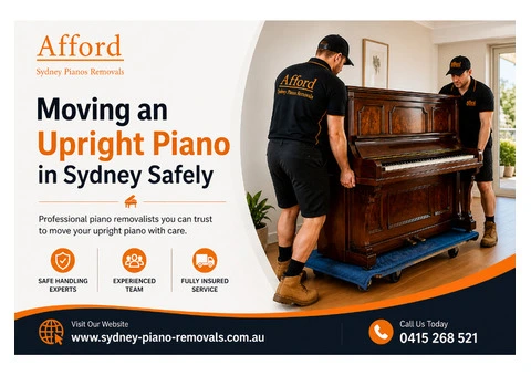 Unwanted Piano Removal & Disposal Services in Sydney