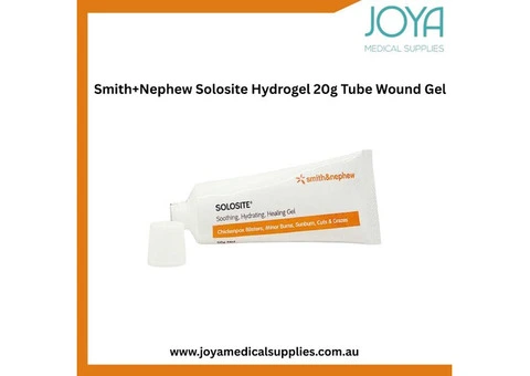 Smith+Nephew Solosite Hydrogel 20g Tube Wound Gel - Joya Medical Supplies | Australia