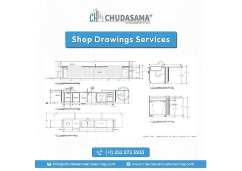 High-Quality Shop Drawing Services in USA at just $10/HR