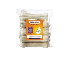 Rawhide Pressed Bones Natural Treats for Dogs