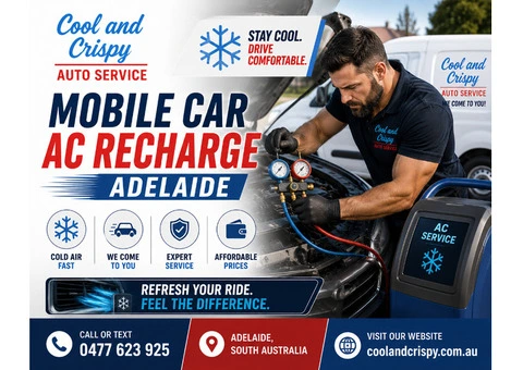 Mobile Car Ac Recharge Adelaide