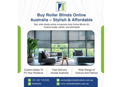 Affordable Custom Blinds and Curtains in Brisbane | Online Blinds 4U