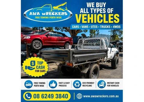 Sell Your Unwanted Vehicle for Top Cash in Perth
