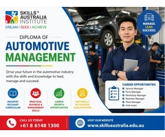 Advance Your Career with an Auto Management Diploma – Apply Today