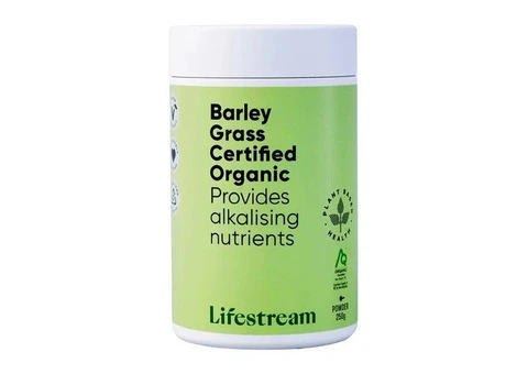 Buy Lifestream Organic Barley Grass Powder Australia | 100g & 250g