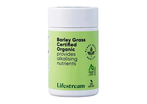 Buy Lifestream Organic Barley Grass Capsules Australia | 120 & 240 Capsules
