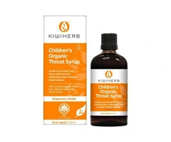 Buy Kiwiherb Children’s Organic Throat Syrup Australia | 100ml & 200ml