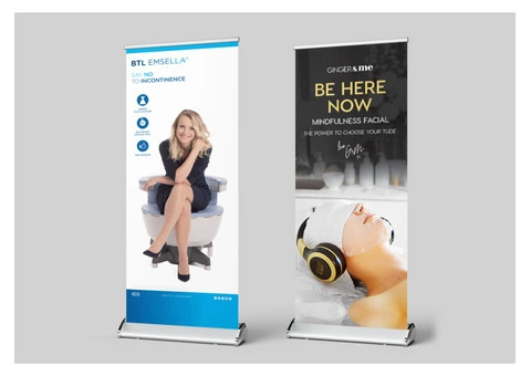 Cheap Pull Up Banners Printing with Premium Grade Materials