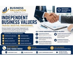 Independent Business Valuers – Trusted Business Valuation Experts