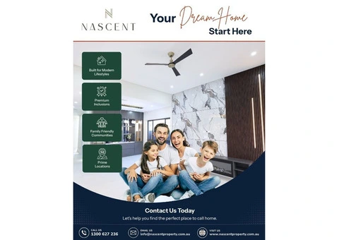 Your Dream Home Starts Here – Modern Family Homes in Prime Locations