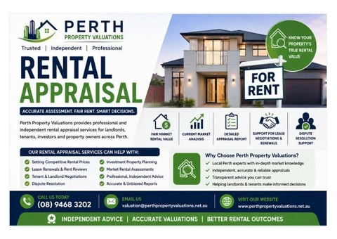 Rental Appraisal Perth – Accurate Property Rental Assessment Services