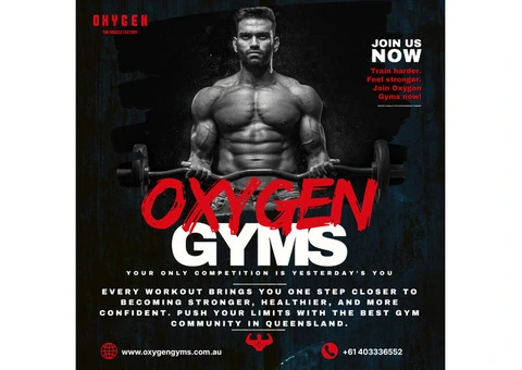 Oxygen Gyms – The Best Luxury Gym and Premier Fitness Destination in Jimboomba