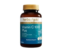 Buy Herbs of Gold Vitamin C 1000 Plus Tablets Australia | 60 & 120 Tablets