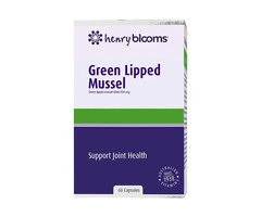Buy Henry Blooms Green Lipped Mussel Capsules Australia | 60 & 120 Capsules
