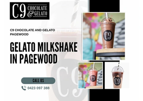 Craving Gelato Milkshake in Pagewood? Taste C9’s Creamy Magic!