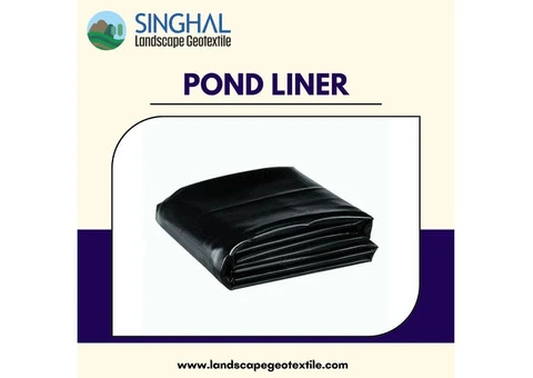 Pond Liner Enhancing Landscape Water Management