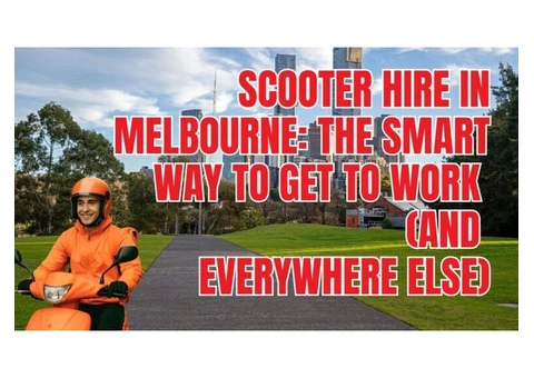 Looking for Easy City Travel? Try Scooter Rental Melbourne Today - 3/3