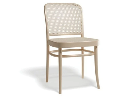 TON 811 Bentwood Chair with Natural Cane Seat and Cane Backrest