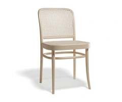 TON 811 Bentwood Chair with Natural Cane Seat and Cane Backrest