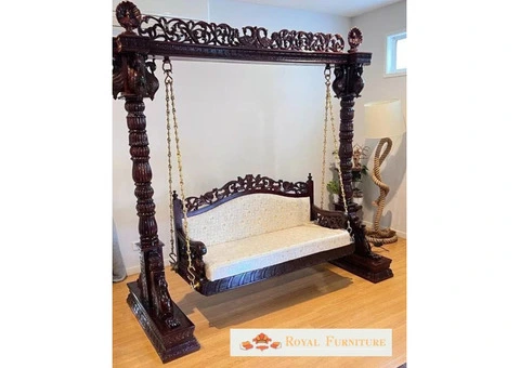 Buy Indoor Swings Online in QLD – Premium Wooden & Designer Jhula Collection