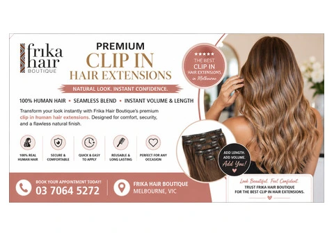 Premium Clip In Hair Extensions Melbourne Experts