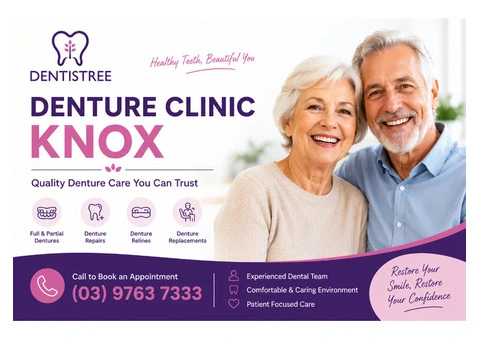 Professional Denture Services in Knox & Rowville