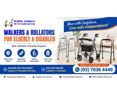 Mobility Walkers & Rollators for Sale in Melbourne
