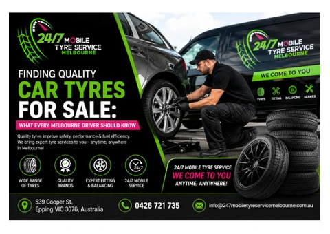 Tyres Melbourne CBD: Fast and Reliable Mobile Tyre Services When You Need Them Most