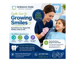 Trusted Children's Dental Care at Norman Park Dental Surgery