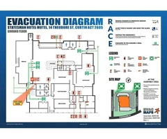 Evacuation Diagrams Perth for Offices, Warehouses, and Retail Spaces
