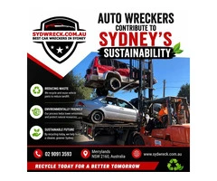 Auto Wreckers Contribute to Sydney's Sustainability