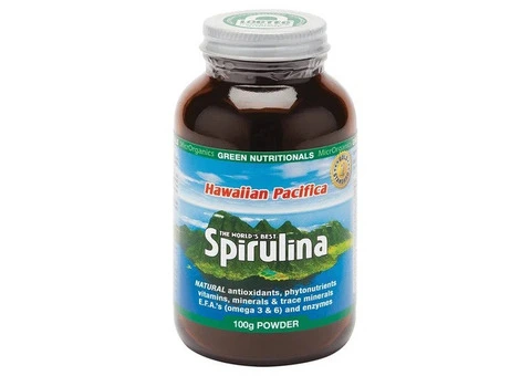 Buy Green Nutritionals Hawaiian Pacifica Spirulina Powder Australia | 100g, 225g, 450g & 1kg