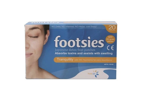 Footsies by Thinklife Tranquility Japanese Detox Foot Patches - 2/2