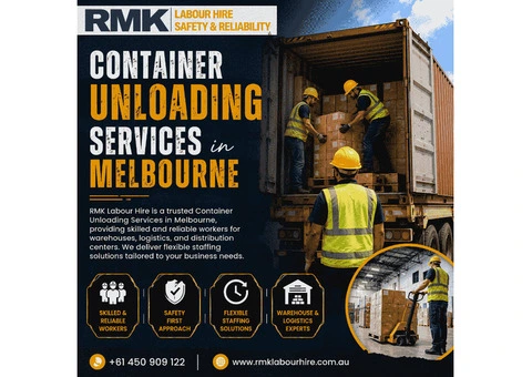 Container Unpacking Services in Melbourne