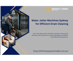 Water Jetter Machines Sydney for Efficient Drain Cleaning