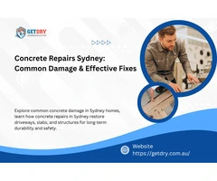 Concrete Repairs Sydney: Common Damage & Effective Fixes