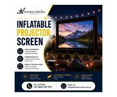 Inflatable Projector Screen Hire for Outdoor Movie Events in Sydney