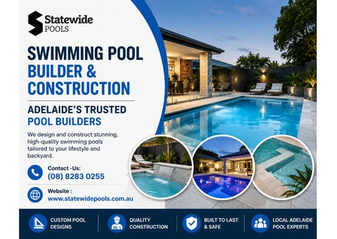 Swimming Pool Builder & Construction Companies Adelaide