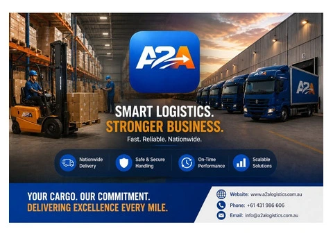 A2A Logistics – Smart Logistics & Seamless Delivery Across Australia