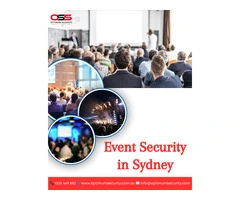 Event Security Sydney
